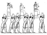 Carrying idols. From the Nineveh marbles